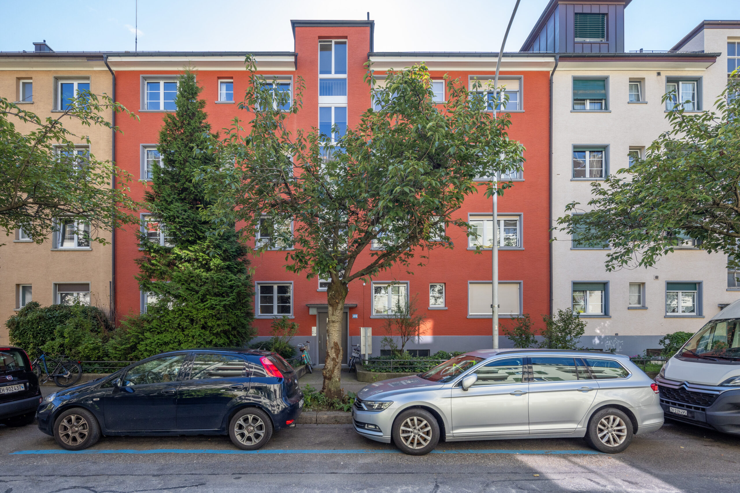 Strassenansicht der Eichbühlstrasse 67