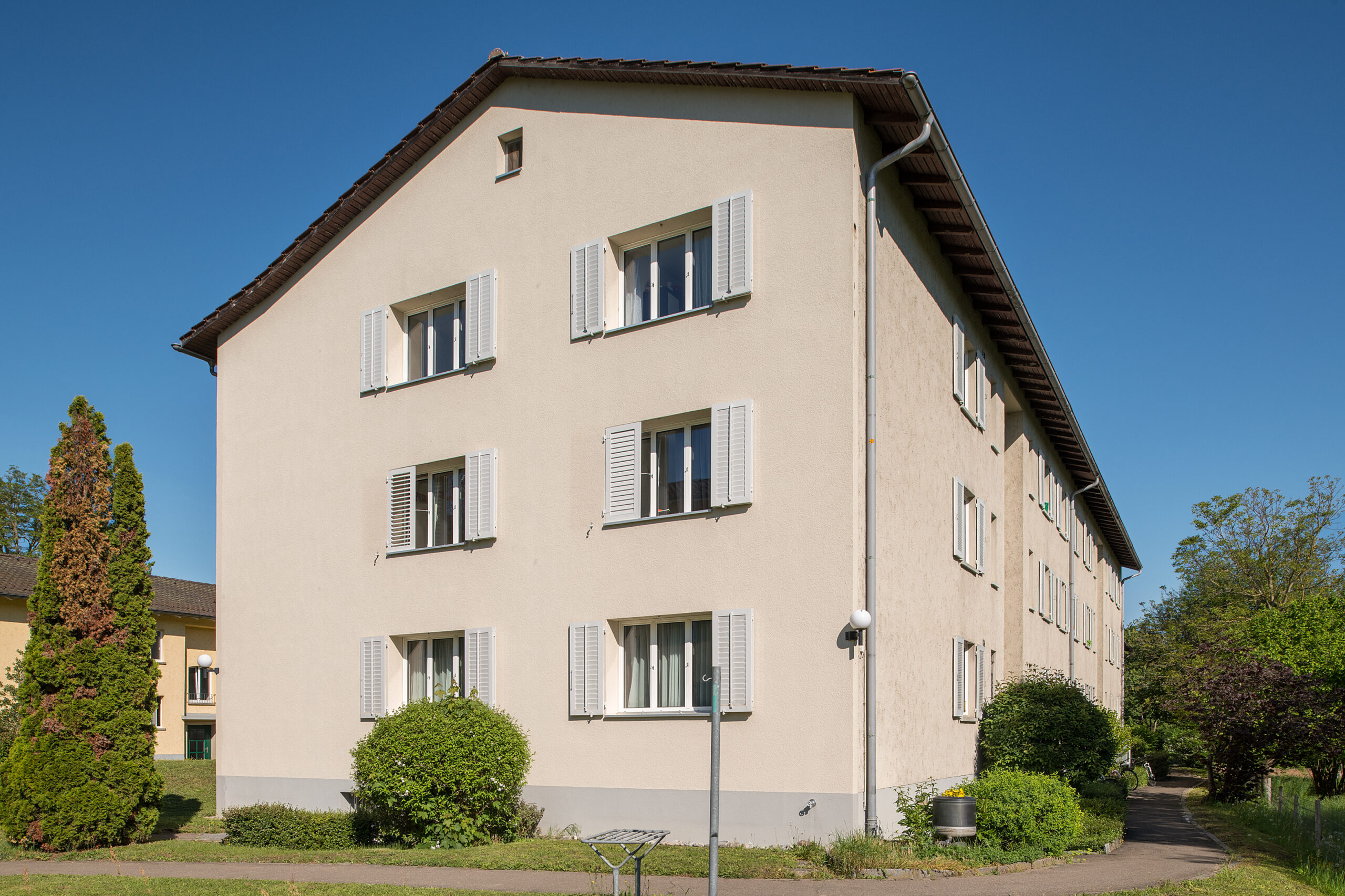Nord-Ost Ansicht der Riedenhaldenstrasse 72-76